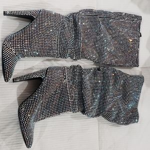 Steve Madden Crushing Rhinestone Boots